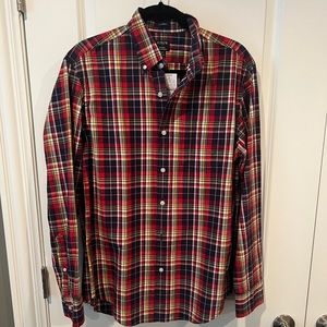 NWT!! J Crew Men’s Plaid Shirt
